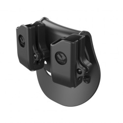 Porta caricatore doppio da 9 mm per G43, G42, 1911 , S&W SHEILD con paddle gen II