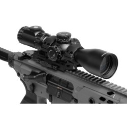 Supporto High Offset per ottica UTG Picatinny Attacco a sbalzo D.30 QR 34MM