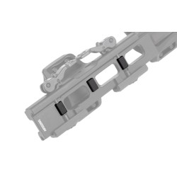 Supporto High Offset per ottica UTG Picatinny Attacco a sbalzo D.30 QR 50MM