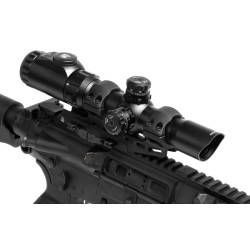 Supporto High Offset per ottica UTG Picatinny Attacco a sbalzo D.30 QR 50MM