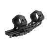 Supporto High Offset per ottica UTG Picatinny Attacco a sbalzo D.30 QR 50MM