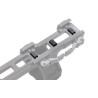 Supporto X-High Pro per ottica UTG Picatinny Attacco a sbalzo D.34 QR 70MM Offset