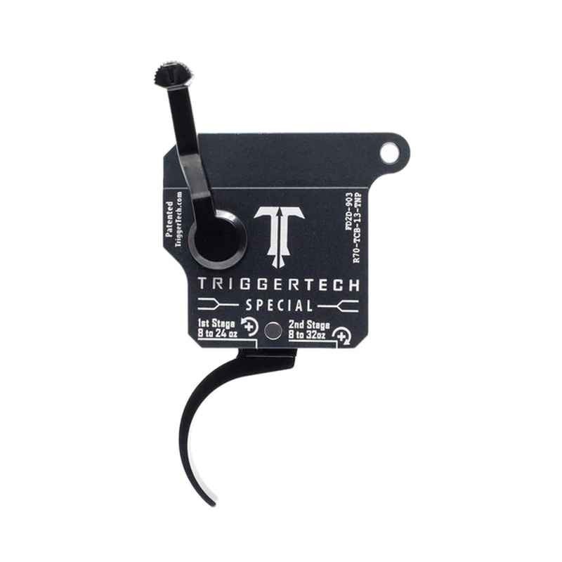 REM 700 Gruppo di scatto 2 Stage Pro Curved Black TriggerTech