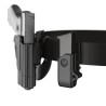 Porta Caricatore Singolo con Due Clip Cintura, per Caricatori Bifilari Metallici per 9mm