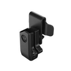 Porta Caricatore Singolo con Due Clip Cintura, per Caricatori Bifilari Metallici per 9mm