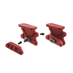 UTG ANGLED INDEX MOUNT M-LOK RED