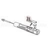 Vite a brugola per porta otturatore AR-15 2 pezzi