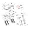 Boccole per molla del percussore per Glock