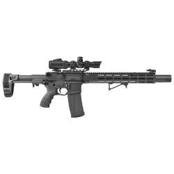 UTG PRO-Guardamano Super Slim nero da 14" Free Float M-Lok