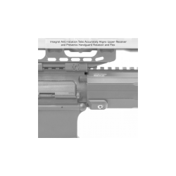 UTG PRO-Guardamano Super Slim nero da 14" Free Float M-Lok