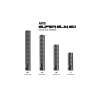 UTG PRO-Guardamano Super Slim nero da 14" Free Float M-Lok