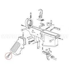 Eemann Tech Vite per il Bloccaggio del Grip Pistola per AR-15
