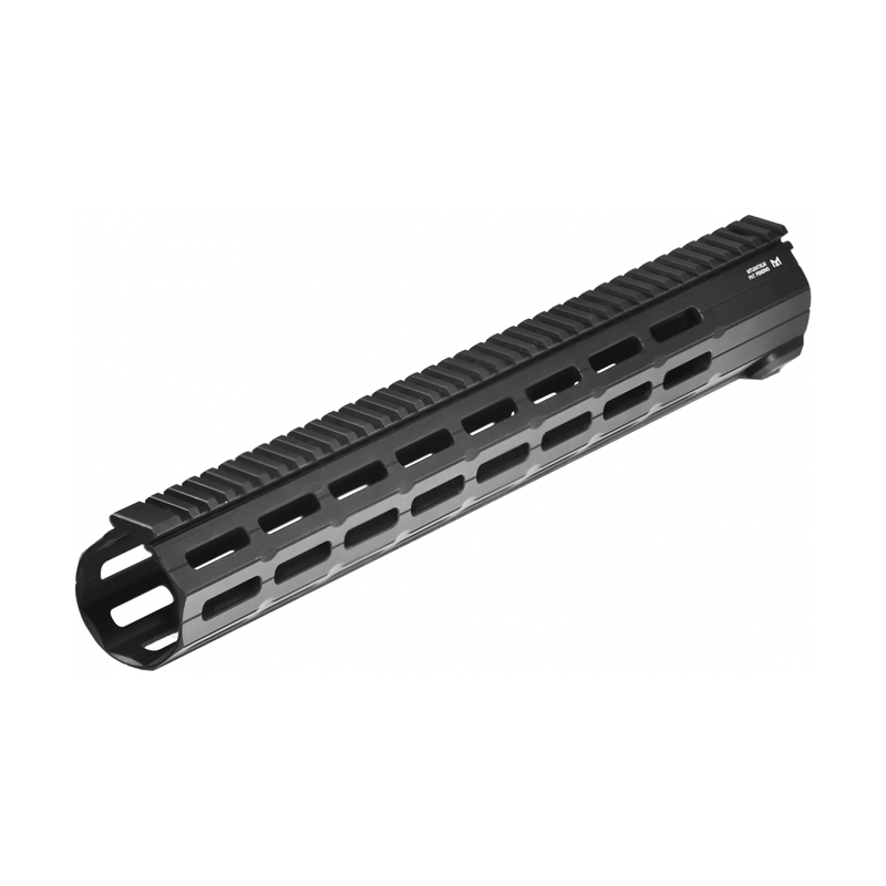 Guardamano Super Slim nero da 16" Free Float M-Lok
