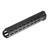Guardamano Super Slim nero da 16" Free Float M-Lok