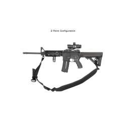 QD CONVERSION SLING  2 TO 1 POINT  BLACK