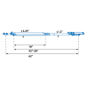QD CONVERSION SLING  2 TO 1 POINT  BLACK