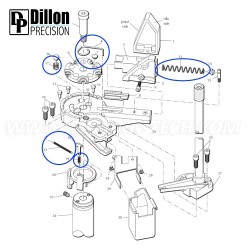Kit di molle per Dillon XL650/XL750