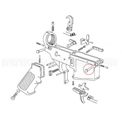 Perno di rotazione per AR-15