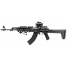 Slitta Picatinny ad attacco laterale con sgancio rapido per Zastava M70