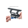 Slitta Picatinny ad attacco laterale con sgancio rapido per Zastava M70