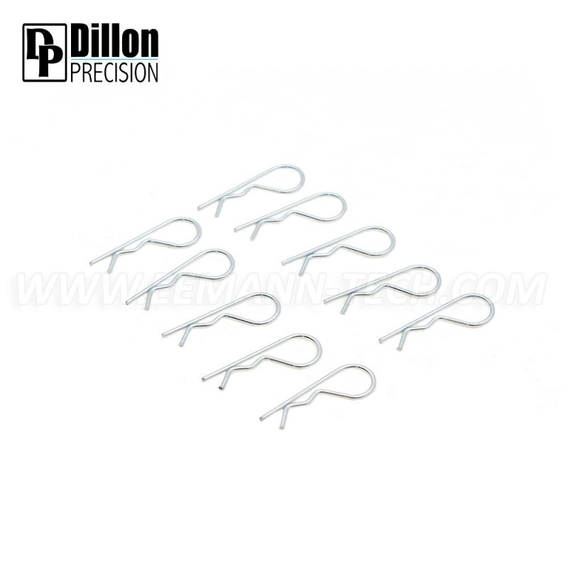 Eemann Tech-Set di 10 Copiglie per tubi inneschi Dillon 14040