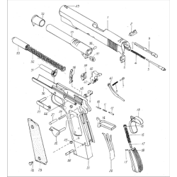 Norinco 1911 A1 NP29 9x19mm cromata opaca
