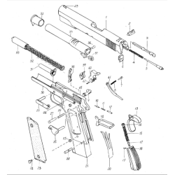 Norinco 1911A1 sport frame cromata