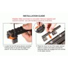 ATTACCO MP5 E G3 LOW PROFILE PICATINNY