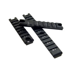 HANDGUARD PICATINNY/WEAVER RAILS PER M36/SL8/H&K 3 PEZZI