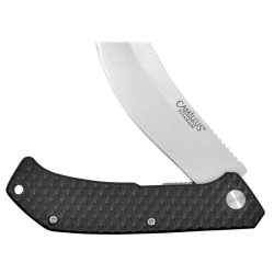 CAMILLUS BARBER 7" FOLDING KNIFE BLACK
