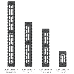 M-LOCK ARCA RAIL L. 9.4" 7075-T6