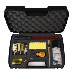 KIT PULIZIA CON BACCHETTA ACCIAIO D.5