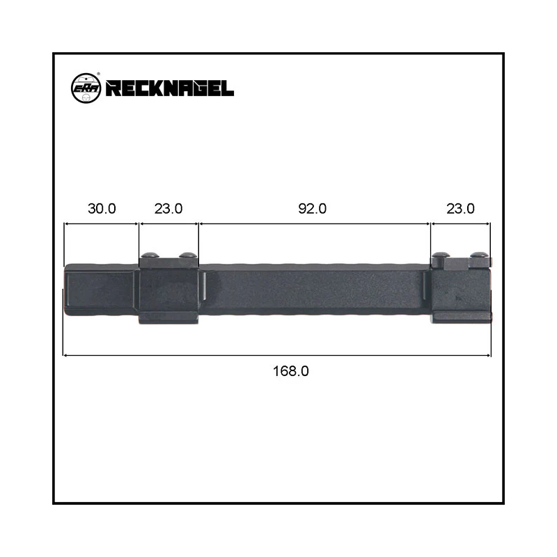 BASE WEAVER CZ 550 MAGNUM 19,5 mm PRISMA