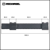 BASE WEAVER CZ 550 MAGNUM 19,5 mm PRISMA
