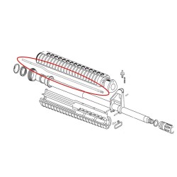 EEMANN TECH GAS TUBE FOR AR-15, LONG