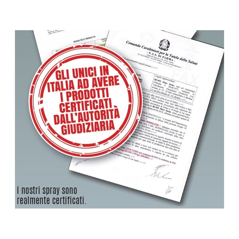 Spray al peperoncino DIVA BASE CLASSIC 15ml (5 spruzzi da un secondo)