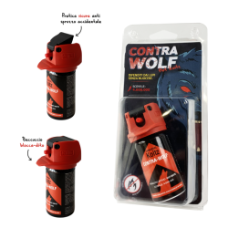 Spray peperoncino CONTRA-WOLF per la difesa contro i lupi 60gr