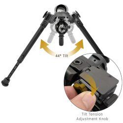 MOUNT BIPOD QD OVER BORE