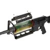 GUARDIAMANO NERO CON WEAVER M4-M16 L.6.7