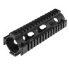 GUARDIAMANO NERO CON WEAVER M4-M16 L.6.7