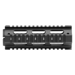GUARDIAMANO NERO CON WEAVER M4-M16 L.6.7