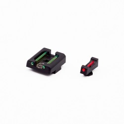 EEmann Tech - Set di mira in fibra ottica per pistola Glock