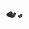 EEmann Tech - Set di mira in fibra ottica per pistola Glock