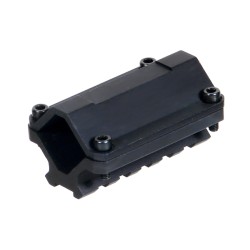 ATTACCO UNIVERSALE XLS SINGLE RAIL PER CANNA DIAM.75" A 1,1".