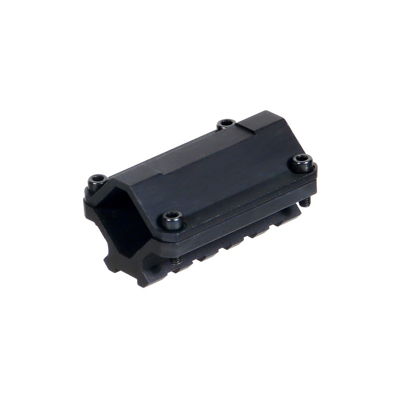 ATTACCO UNIVERSALE XLS SINGLE RAIL PER CANNA DIAM.75" A 1,1".