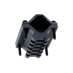 ATTACCO UNIVERSALE XLS SINGLE RAIL PER CANNA DIAM.75" A 1,1".