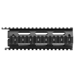 UTG PRO AR15 Carbine-length Drop-in Quad Rail Handguard, Extended Top Rail
