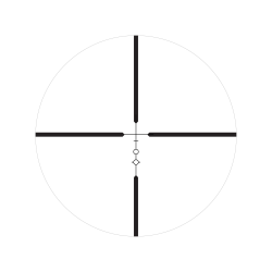 UTG® TRUE HUNTER® 2-7X32 1" Handgun Scope, Long Eye Relief, PDC Reticle