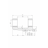 ERATAC ATTACCO T7 OFFSET D.36MM