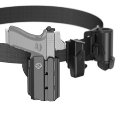 Orpaz T40 - Fondina per pistole con torcia